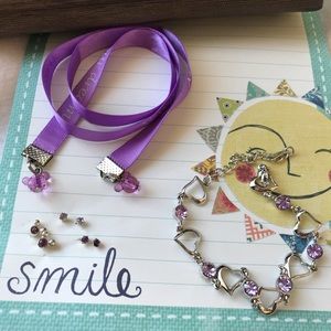 Disney Earrings, ribbon necklace & more!